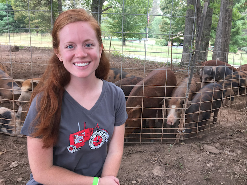 Laura Brookshire, Appalachian Studies alum and Farm Aid program coordinatior