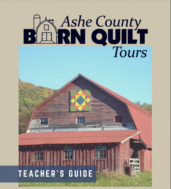 Ashe County Barn Quilt Tour Guide cover image.