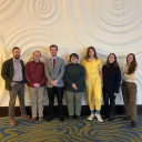Appalachian Collegiate Research Initiative Conference attendees (left to right) Trevor McKenzie, Jarrett Blair, Mason Smith, Becks Lipshultz, Lucy Coleman, Janet Johnson and Dr. Julie Shepherd-Powell in Washington, DC, on December 7, 2024. Photo submitted.