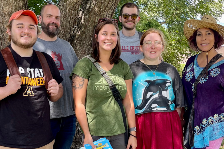 Appalachian Studies students at conference