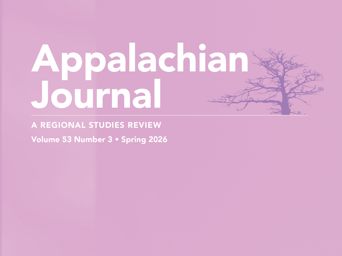 Appalachian Journal (vol. 53, no. 3) now available