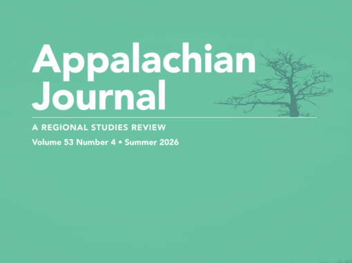 Appalachian Journal (vol. 53, no. 4)