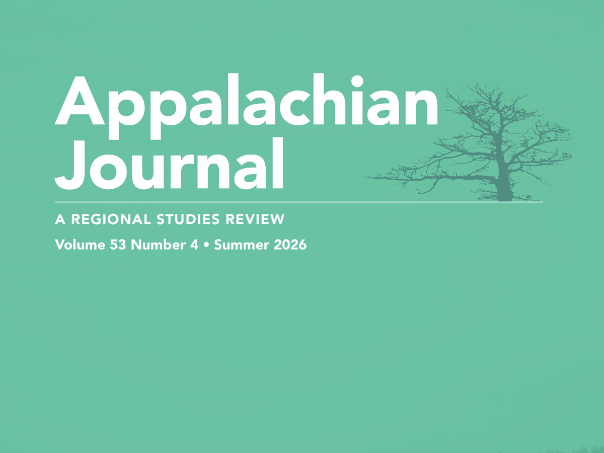 Appalachian Journal (vol. 53, no. 4)
